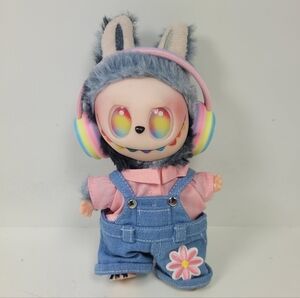 Adorable  Rainbow Headphones & Floral Outfit